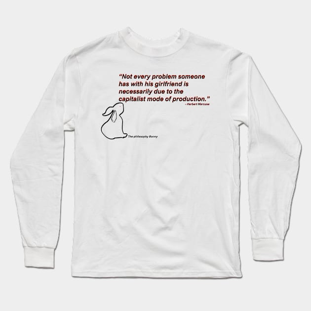 Philosophy Bunny Long Sleeve T-Shirt by emma17